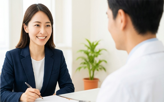 相談から公開後まで顧客専任制