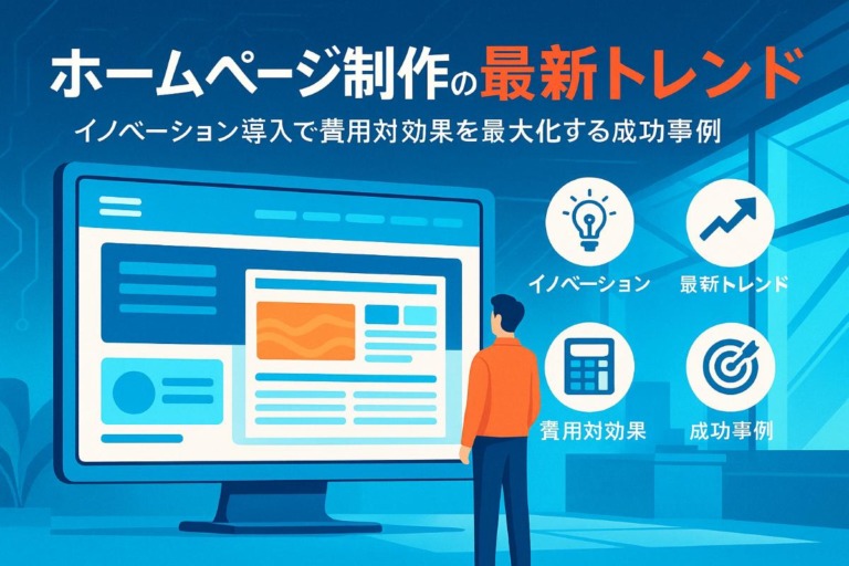 ホームページ制作にイノベーションを取り入れる最新トレンドと費用対効果を高める成功事例解説