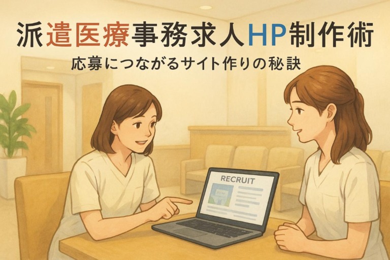 派遣の医療事務に強いクリニックのホームページ制作で成功するチェックポイント