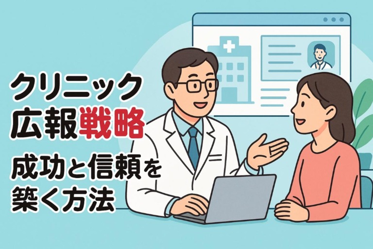 クリニックのホームページ制作と病院広報支援で成功する戦略と患者の信頼を高める方法
