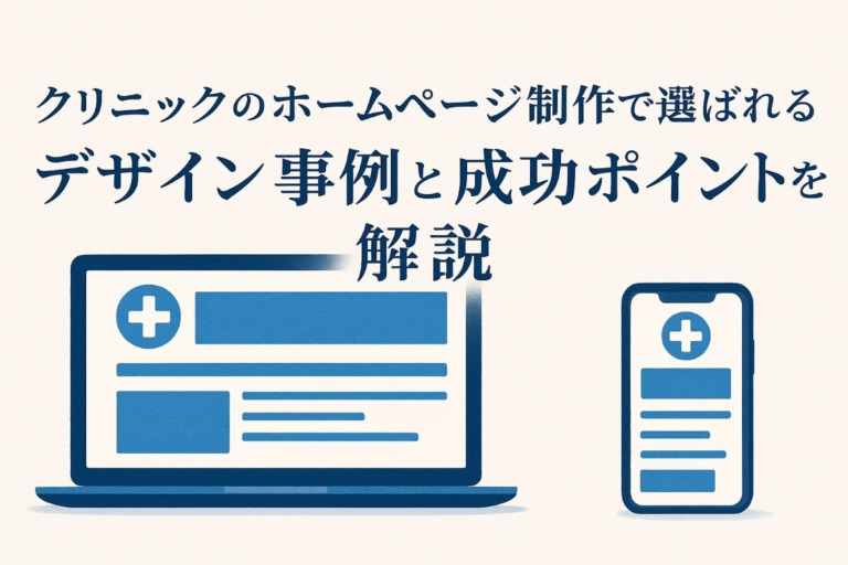 クリニック青のホームページ制作で選ばれるデザイン事例と成功ポイントを解説