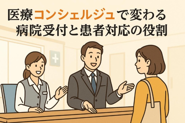 医療コンシェルジュで変わる病院受付と患者対応の役割
