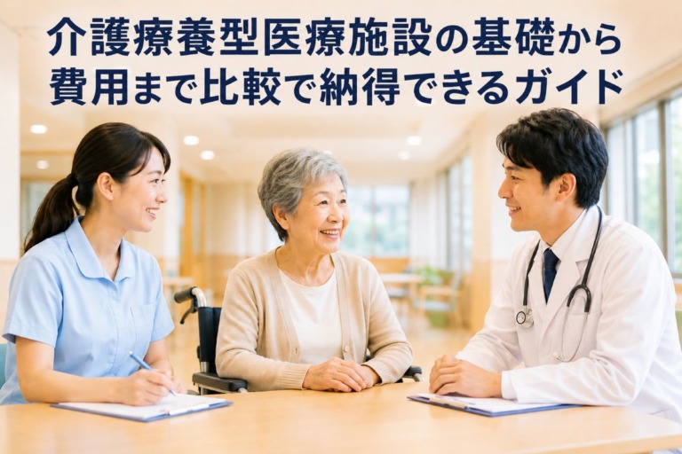 介護療養型医療施設の基礎から費用まで比較で納得できるガイド