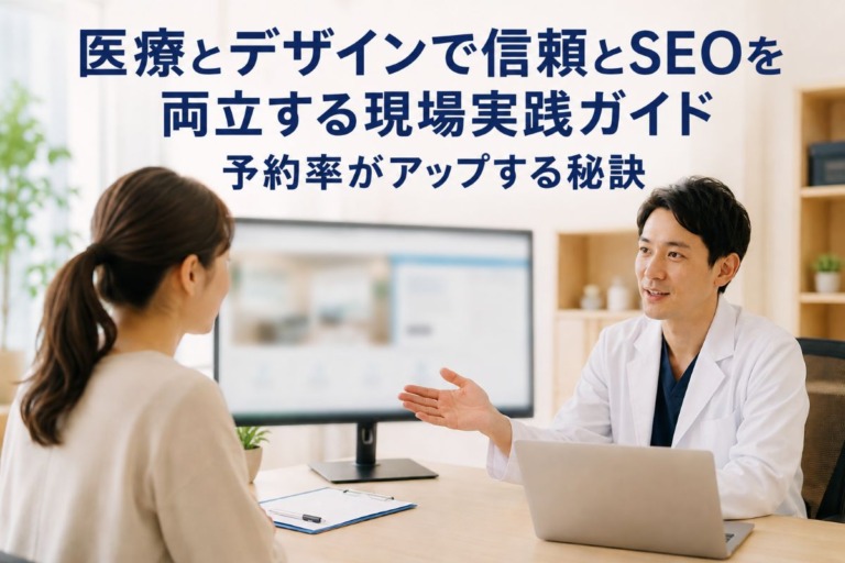 医療とデザインで信頼とSEOを両立する現場実践ガイド〜予約率がアップする秘訣