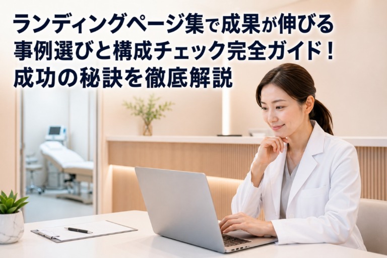 ランディングページ集で成果が伸びる事例選びと構成チェック完全ガイド！成功の秘訣を徹底解説